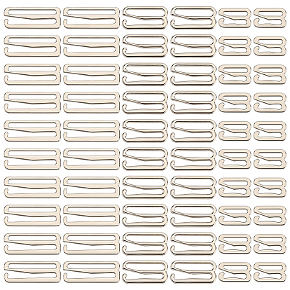 60 шт. 3 номер модели 9 фасонные крючки для бюстгальтера из сплава для шитья, топы купальника бикини с лямкой на бретельках, кольца для нижнего белья