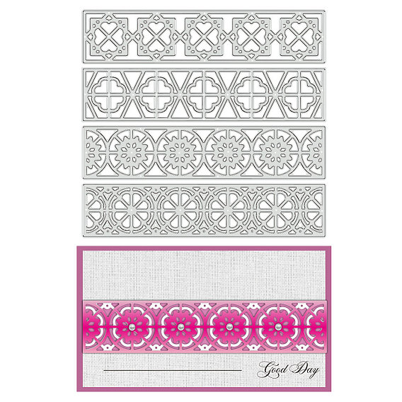 Углеродистая сталь разрезает трафареты, для diy scrapbooking, Фотоальбом, декоративная бумага для тиснения, цвет нержавеющей стали