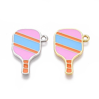 Спортивные подвески из эмалевого сплава, талисманы для пиклбола