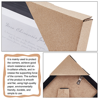 Защитная пленка для фотоальбома из крафт-бумаги olycraft, треугольные