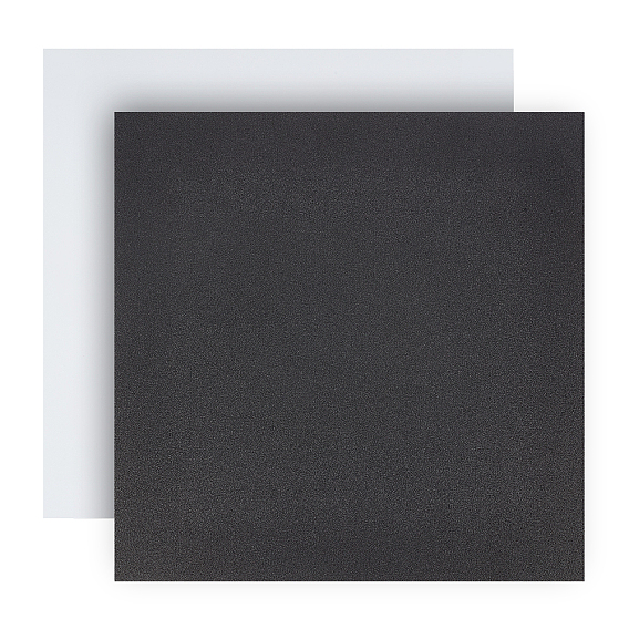 2 Sheets 2 Style ABS Sheet, for Mould Making, Rectangle