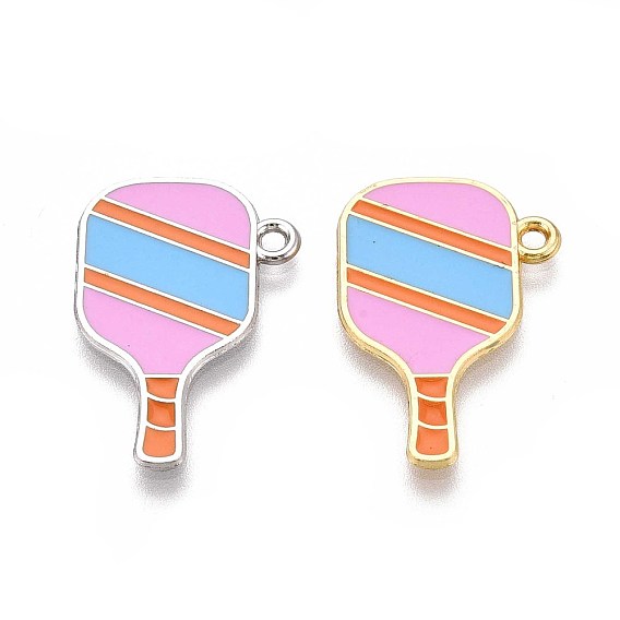 Спортивные подвески из эмалевого сплава, талисманы для пиклбола