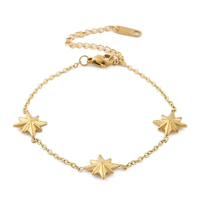 304 ссылка браслеты из нержавеющей стали звезды, браслеты-цепочки для женщин