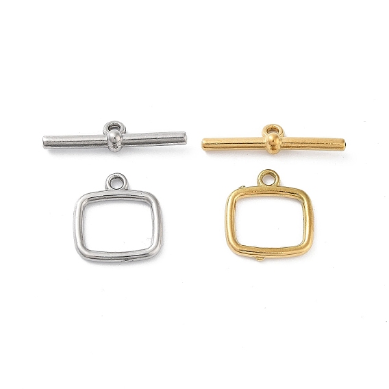 Ионное покрытие (ip) 304 застежки из нержавеющей стали, прямоугольные