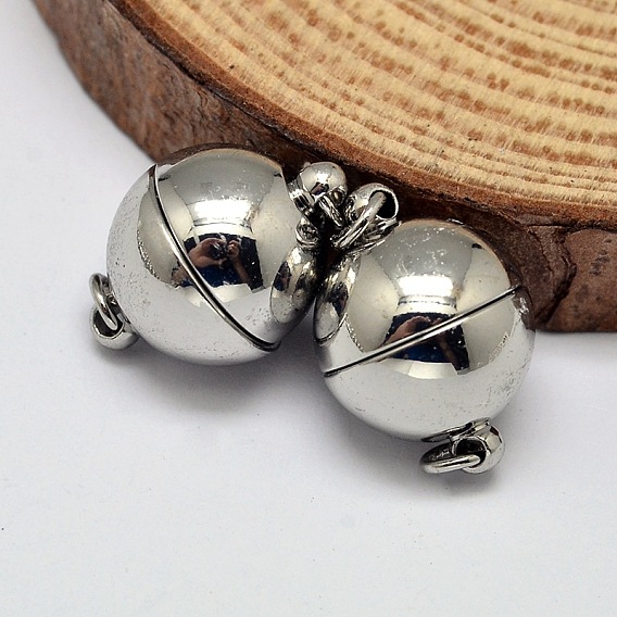 Круглые латунные магнитные застежки с петлями