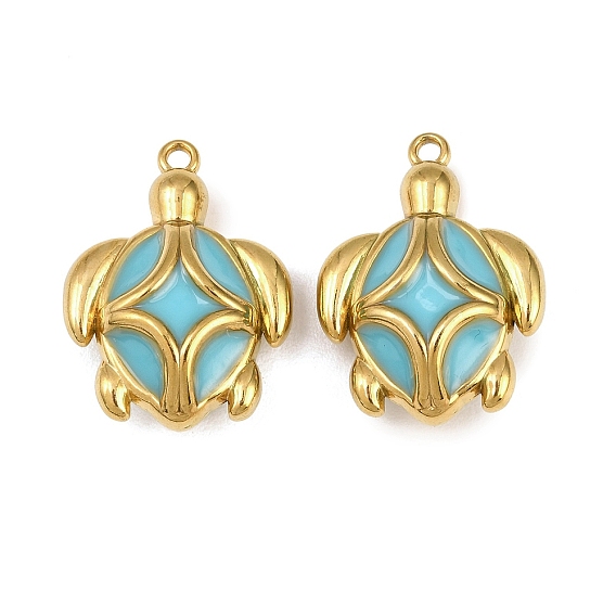 304 нержавеющей стальной эмали подвески, прелести черепахи, ионное покрытие (ip)