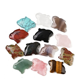Природные и синтетические смешанные каменные подвески, кролика прелести, смешанные окрашенные и неокрашенные