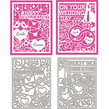 Углеродистая сталь разрезает трафареты, для diy scrapbooking, Фотоальбом, декоративная бумага для тиснения, цвет нержавеющей стали