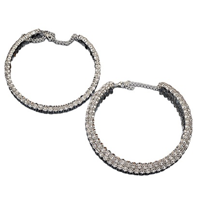 Elegant Sparkling Rhinestone Choker Necklace - Minimalist, Western Style, Bridal Jewelry.