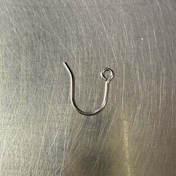 316 хирургические серьги-кольца из нержавеющей стали.