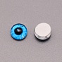 Resin Cabochons, Half Round/Eye