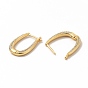 Cubic Zirconia Teardrop Hoop Earrings, Real 18K Gold Plated Brass Jewelry for Women, Cadmium Free & Lead Free