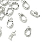 SHEGRACE Brass Snap Clasps, Cadmium Free & Lead Free & Nickel Free