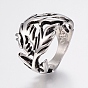 304 Edelstahl Fingerringe
