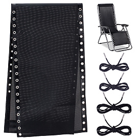 Ткань для стула, со шнуром, запасные части ткани пляжного кресла