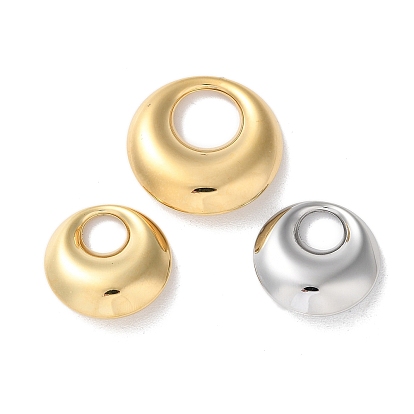 304 подвески из нержавеющей стали, круглое кольцо-шарм