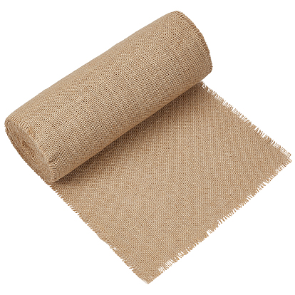 Linen Table Mat, Cup Mat and Burlap Table Runner for Dining Table