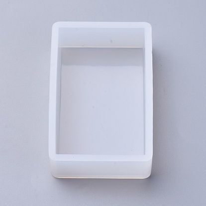 Moules en silicone, moules de résine, pour la résine UV, fabrication de bijoux en résine époxy, cuboïde