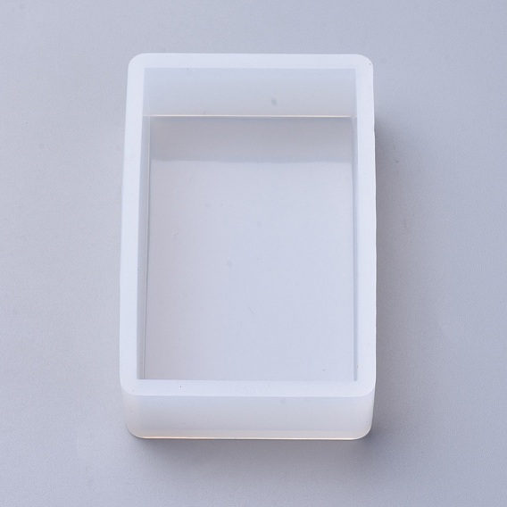 Moules en silicone, moules de résine, pour la résine UV, fabrication de bijoux en résine époxy, cuboïde