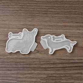 DIY силиконовые формы для кулона, формы для литья смолы, инструменты для производства глиняных ремесел, собачья кость