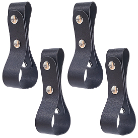 4 Porte-fouet en simili cuir (pièces)