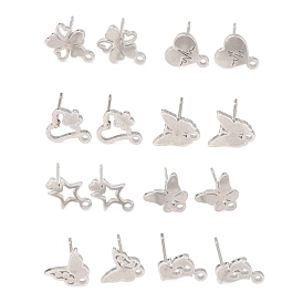 304 résultats boucle d'oreille de goujon en acier inoxydable, avec boucle, couleur inox