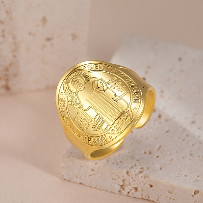 304 регулируемые манжеты из нержавеющей стали для женщин, Святой бенедикт