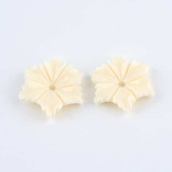 Synthetic Coral Beads, Leaf