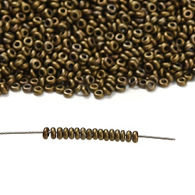 Полукруглые бусины toho, японский бисер