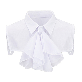 Faux col en polyester pour chemise, accessoires du vêtement