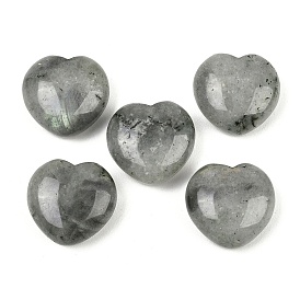 Натуральный лабрадорит сердце любовь камень, Целебный карманный камень для ладони для балансировки рейки.