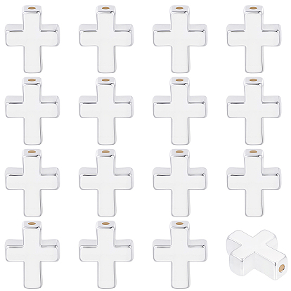 10 бусины из сплава шт., без кадмия и без свинца, крестик