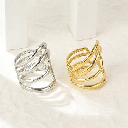 304 многослойные манжеты из нержавеющей стали для женщин