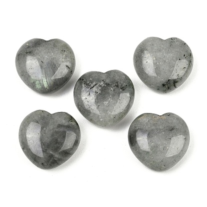 Натуральный лабрадорит сердце любовь камень, Целебный карманный камень для ладони для балансировки рейки.