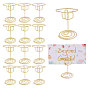 48Pcs Brass Business Card Holders, Doctoral Graduation Cap Shape