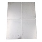 (Liquidación por defectos: arrugado) 304 Láminas de acero inoxidable, con pelicula, para corte mecánico, mecanizado de precisión, fabricación de moldes