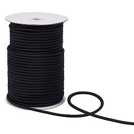 Polyester Outdoor Trampoline Elastic Rope, with 1Pc Plastic Spools