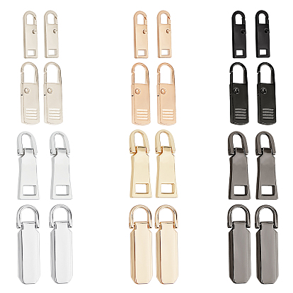 Zinc Alloy Replacement pull-tab Accessories, for Luggage Suitcase Backpack Jacket Bags Coat