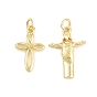 Латунные подвески, крест прелести, долговечный, стойки покрытие, без свинца и без кадмия