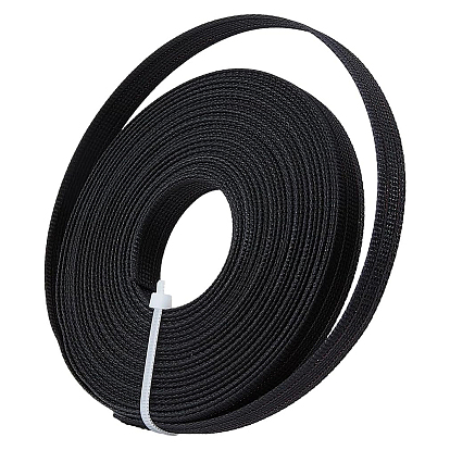 10Yards Polyester Ribbon, with Copper Wire