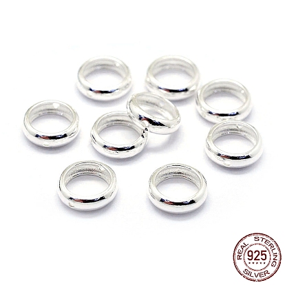 925 cadres de perles en argent sterling, anneau
