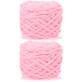 2 моток хлопковой пряжи, для свитера, шапки, носков, детских одеял