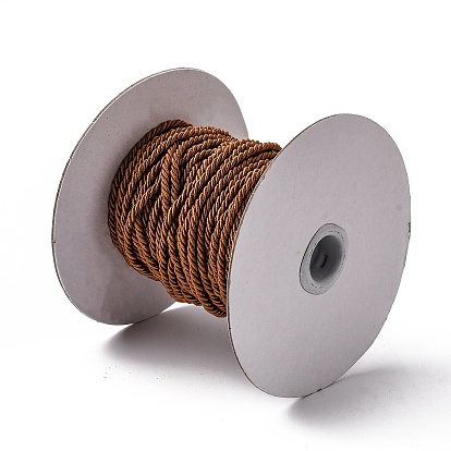 3-Ply Polyester Braided Cords, Twisted Rope
