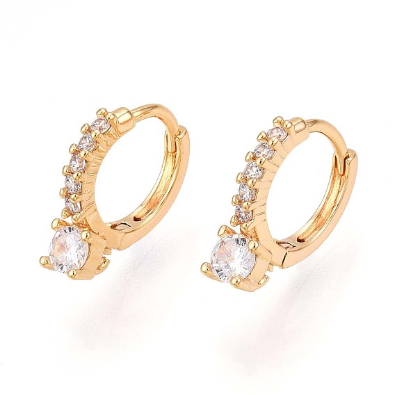 Латунный микропаве кубический цирконий кольцо серьги фурнитура, без свинца, без никеля и без кадмия, кольцо