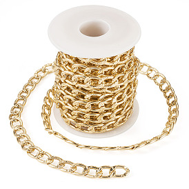 5m алюминиевые цепи для бордюров, с катушкой, несварные