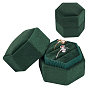 Velvet Ring Boxes, Hexagon