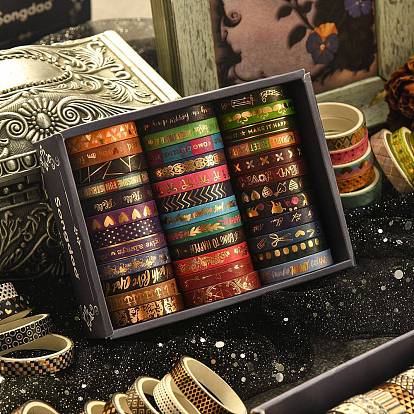 20 рулоны бумажных наклеек, самоклеящиеся наклейки, для альбома для вырезок diy, поздравительная открытка, справочная бумага