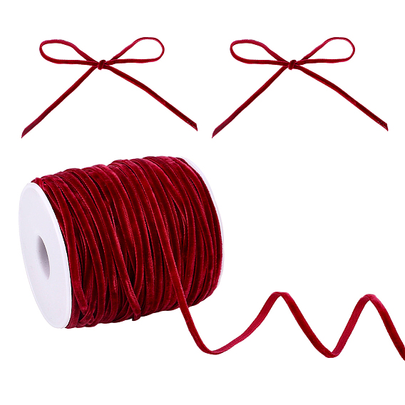 60м нейлоновые односторонние бархатные ленты, аксессуары для одежды