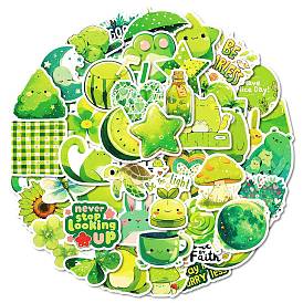 50шт. бумажные наклейки с изображением лесных тем из мультфильмов, самослипание, для чемодана, скейтборде, холодильник, шлем, оболочка мобильного телефона