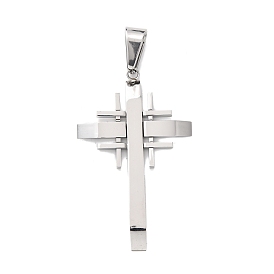 304 из нержавеющей стали большие кулоны, амулеты с иерусалимским крестом